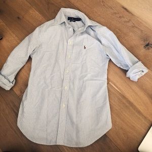Ralph Lauren pinstripe button down